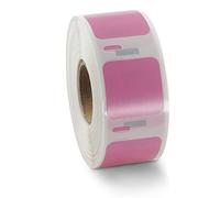 BETCKEY - 2 Rotoli S0929120 Etichette Colorate(Rosa) Compatibile con DYMO S0929120, 25mm x 25mm, 1500 Etichette Multiuso Utilizzo per LabelWriter 450 4XL NON per 550 o 5XL