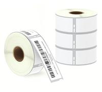 BETCKEY - 4 Grandi Rotoli 99010 Etichette Compatibile con DYMO S0722370, 28mm x 89mm, 1400 Etichette per Indirizzi Utilizzo per LabelWriter 450 4XL NON per 550 o 5XL