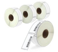 BETCKEY - 4 Rotoli 99017 Etichette Compatibile con DYMO S0722460, 12mm x 50mm, 880 Etichette per Cartelle Sospese Utilizzo per LabelWriter 450 4XL NON per 550 o 5XL