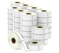 BETCKEY - 40 Rotoli 99017 Etichette Compatibile con DYMO S0722460, 12mm x 50mm, 8800 Etichette per Cartelle Sospese Utilizzo per LabelWriter 450 4XL NON per 550 o 5XL