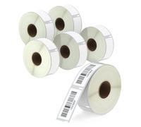 BETCKEY - 6 Rotoli 11352 Etichette Compatibile con DYMO S0722520, 25mm x 54mm, 3000 Etichette di Ritorno Grandi Utilizzo per LabelWriter 450 4XL NON per 550 o 5XL