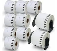 BETCKEY - 6 Rotoli Etichette a Lunghezza Continua 38mm 1-1/2"