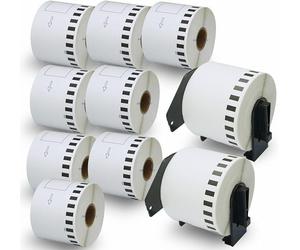 BETCKEY - 6 Rotoli Etichette a Lunghezza Continua 38mm 1-1/2"