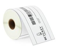 BETCKEY - 76mm x 127mm(3 in x 5 in) Perforated Etichette Termiche per Spedizione e Uso Multiplo di Grandi Dimensioni Compatibile con stampanti Zebra e altre [1 Rotolo/350 Etichette]