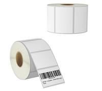 BETCKEY - 76mm x 51mm(3 in x 2 in) Perforated Etichette Termiche per Uso Multiplo e Spedizione Compatibile con stampanti Zebra e altre [2 Rotoli/1500 Etichette]
