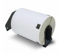 BETCKEY - Etichette multiuso compatibili di ricambio per Brother DK-1240 (10,2 x 5,1 cm), da utilizzare con stampanti Brother QL [1 rotolo/600 etichette]