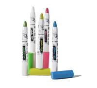 Beter - Confezione da 5 Cere per il Viso Genius Tribe, Trucco per Bambini, Lavabile, Pittura Viso e Corpo, Tatuaggi Temporanei per Bambini, Facile da Usare e Pulire, Colori Intensi.