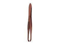 Beter - Pinzette professionali a punta di granchio, Placcate in rame, Massima precisione, Acciaio inox, Pinzette di precisione, Pinzetta sopracciglia professionale, Sopracciglia Perfette, Tweezers