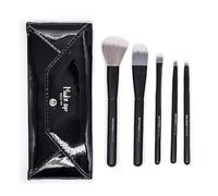Beter - Kit Pennelli e Pennelli per Capelli Sintetici, Astuccio con 5 Pennelli e Pennelli, Ideale per Regalo - Makeup Beauty Care