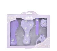 Beter - Set per la cura del bambino, Kit pulizia neonato, Set neonato, Forbici, lime per unghie, tagliaunghie, pettine e spazzola neonato, Kit neonato igiene, Regalo neonato, Neonato accessori, Gufo