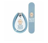 Beter - Set manicure e pedicure per neonati Miniature, Forbicine e Lima per unghie neonati e bambini piccoli, Set igiene neonato, Regalo per neonati, Set cura neonati appena nati, Blu