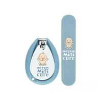 Beter - Set manicure e pedicure per neonati Miniature, Forbicine e Lima per unghie neonati e bambini piccoli, Set igiene neonato, Regalo per neonati, Set cura neonati appena nati, Blu