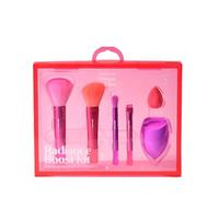 Beter - Set Pennelli e Spugne per Trucco, 4 Vegani pennello e 2 Spugne, Set per Viso e Occhi, Per Cipria, Blush e Ombretti, Beauty Blender