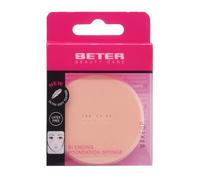 Beter - Spugna per Trucco Fluido Rubycell Senza Lattice, Texture Ultrasoft per un Finitura Naturale e Uniforme, Con Custodia