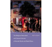 Beth Eddy The Rites of Identity (Copertina rigida)