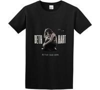 Beth Hart World Tour Concerts Mens T Shirt Logo Printed Crew Neck Unisex Short Sleeve T-Shirt M