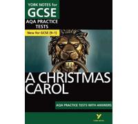 Beth Kemp A Christmas Carol AQA Practice Tests with answers York Not (Tascabile)