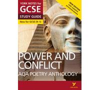 Beth Kemp AQA Poetry Anthology - Power and Conflict: York Notes for (Tascabile)