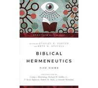 Beth M. Stovell Stanley E. Porter Biblical Hermeneutics - Five Views (Tascabile)