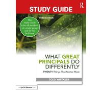 Beth Whitaker Jeffrey Zoul To Study Guide: What Great Principals Do (Tascabile)