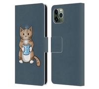 BETH WILSON DOODLECATS CUSTODIA COVER A PORTAFOGLIO PER APPLE iPHONE TELEFONI