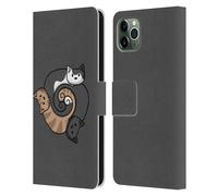 BETH WILSON GATTI DOODLE 2 CUSTODIA COVER PORTAFOGLIO IN PELLE PER APPLE iPHONE