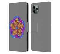 BETH WILSON GATTI DOODLE 2 CUSTODIA COVER PORTAFOGLIO IN PELLE PER APPLE iPHONE