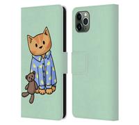 BETH WILSON GATTI DOODLE 2 CUSTODIA COVER PORTAFOGLIO IN PELLE PER APPLE iPHONE