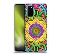 BETH WILSON NODI CELTICI ARCOBALENO CUSTODIA COVER MORBIDA IN GEL PER SAMSUNG 1