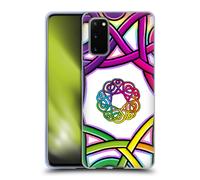 BETH WILSON NODI CELTICI ARCOBALENO CUSTODIA COVER MORBIDA IN GEL PER SAMSUNG 1