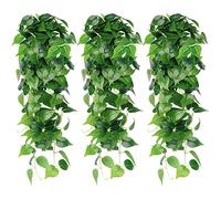 Betilifoy 3 Pz Piante Appese Artificiali 100 cm Lungo Pianta Appesa Artificiale Decorazione di Cerimonia Nuziale Faux Ivy Vite per Parete Casa Camera Decorazione Esterna Dell'interno (Lvluo)
