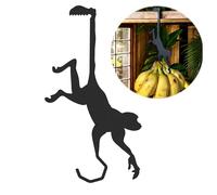 BetLight Gancio a banana in metallo massiccio, gancio versatile per appendere oggetti, elegante organizer da cucina, mantiene le banane fresche e gli oggetti ordinatamente organizzati
