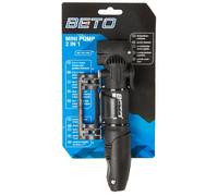 Beto Mini Pompa Double Foldable Black