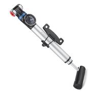 BETO Pompa ammortizzatore per Schrader & Presta, pompa per bicicletta con manometro, pompa ad aria piccola 120 PSI, pompe telaio per MTB in alluminio