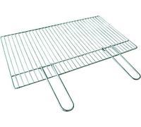 GRIGLIA GRATICOLA IN ACCIAIO CROMATO PER BARBECUE BETON 45X33