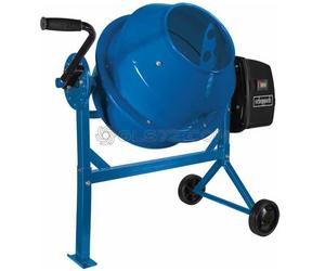 BETONIERA ELETTRICA 65 LT 220W SCHEPPACH MIX65 IMPASTATRICE MISCELATORE CEMENTO