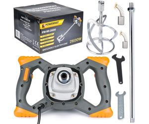 Betoniera Mischiatrice Mischmaschera Rullo Powermat PM-MI-2600