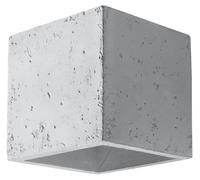 Betonlampe Parete Angolare Up Down Grigio G9 Moderno Wandleuchte Piano Soggiorno