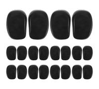 BETOOKY 10 Paia di Cuffie Protettive per Le Orecchie per La Tintura Dei Capelli da Salone - Coperture in Plastica Riutilizzabili per La Colorazione E La Permanente Dei Capelli - Cuffie Antirumore per
