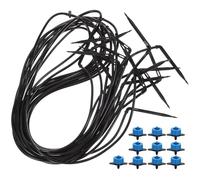 BETOOKY 10 Pezzi di Irrigazione a Goccia Automatico per Piante in Vaso Tecnologia Micro Irrigazione, Struttura Robusta in PVC e PE per Giardino e Orto