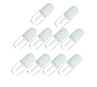 BETOOKY 10 Pezzi Tubetti Lip Gloss Vuoti Riutilizzabili 5ml in Plastica Pp Verde Leggeri per Trucco Labbra per Viaggi Outdoor e Business