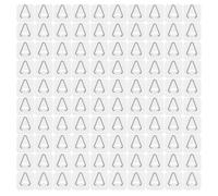 BETOOKY 100 Pezzi Appendipiatti Multiuso in Plastica Riutilizzabile, Ganci di Fissaggio per Piatti da Parete Design Verticale per Ottimizzare lo Spazio Cucina, Appendini