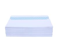 BETOOKY 100 Pezzi Buste per Lettere in Carta Offset Bianca Chiusura Autoadesiva e Ampio Spazio per Scrivere, Design Occidentale Professionale per Spedizioni e Corrispondenza