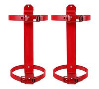 BETOOKY 2 Pezzi Staffa per Estintore in Ferro Resistente da Parete per Estintore 6.6-8.8 Lbs, Compatibilità, Risparmio Spazio per Casa e Ambienti Residenziali