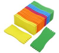 BETOOKY 20 Pezzi Avvolgi Bobina Filo da Pesca in Schiuma Eva Leggero e Portatile, Bobine Spugna per Accessori Pesca Supporto Compatto per Lenze Colore Casuale