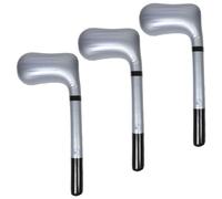 BETOOKY 3 Pezzi Gioco Interattivo Pallone da Spiaggia e Bastone da Golf Gonfiabile per Adulti, Leggero in Pvc, Decorazione Accattivante per Festa Estiva All'aperto