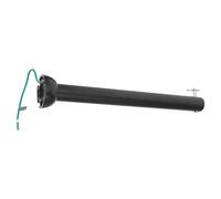 BETOOKY Asta di Prolunga Asta di Collegamento Invisibile in Alluminio per Ventilatore Soffitto Nero con Giunto Sfera per Installazione Sicura