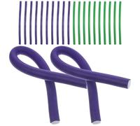 BETOOKY Bigodini per Chioma in Schiuma 2 Confezioni da 20 Pezzi, Arricciacapelli senza Calore per Donne, Facile da Usare, Previene le Doppie Punte, per Casa e On The Go Colore Casuale