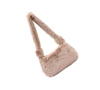 BETOOKY Borsa Tracolla Donna Piccola Elegante alla Moda in Peluche Khaki Materiale Pu e Metallo, per Uscire e Lavorare