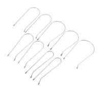 BETOOKY Clip di Ricambio per Bigodini Caldi a Forma di U 40 Pezzi Assortiti (1,9-4,45 Cm) Resistenti al Calore per Arricciacapelli Elettrici, Morsetti per Styling Chioma Rapidi e